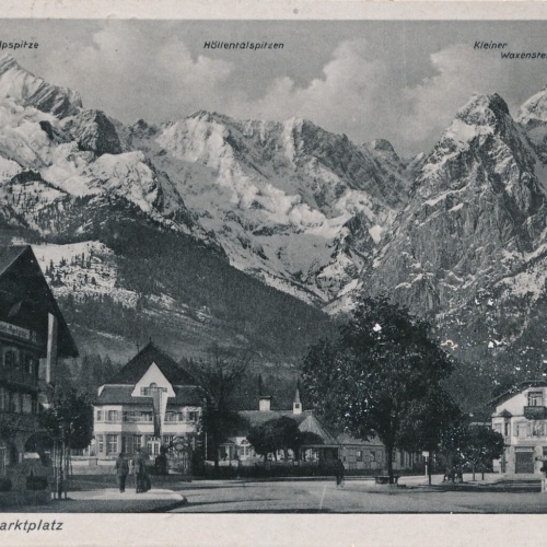 AK, Garmisch-Partenkirchen, Bayern, Ansichtskarte (S3616)