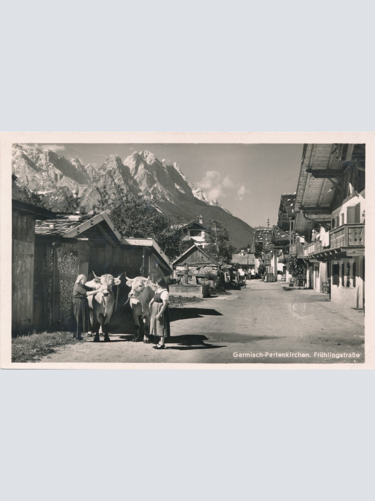 AK, Garmisch-Partenkirchen, Bayern, Ansichtskarte (S3620)