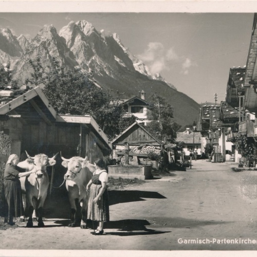 AK, Garmisch-Partenkirchen, Bayern, Ansichtskarte (S3620)