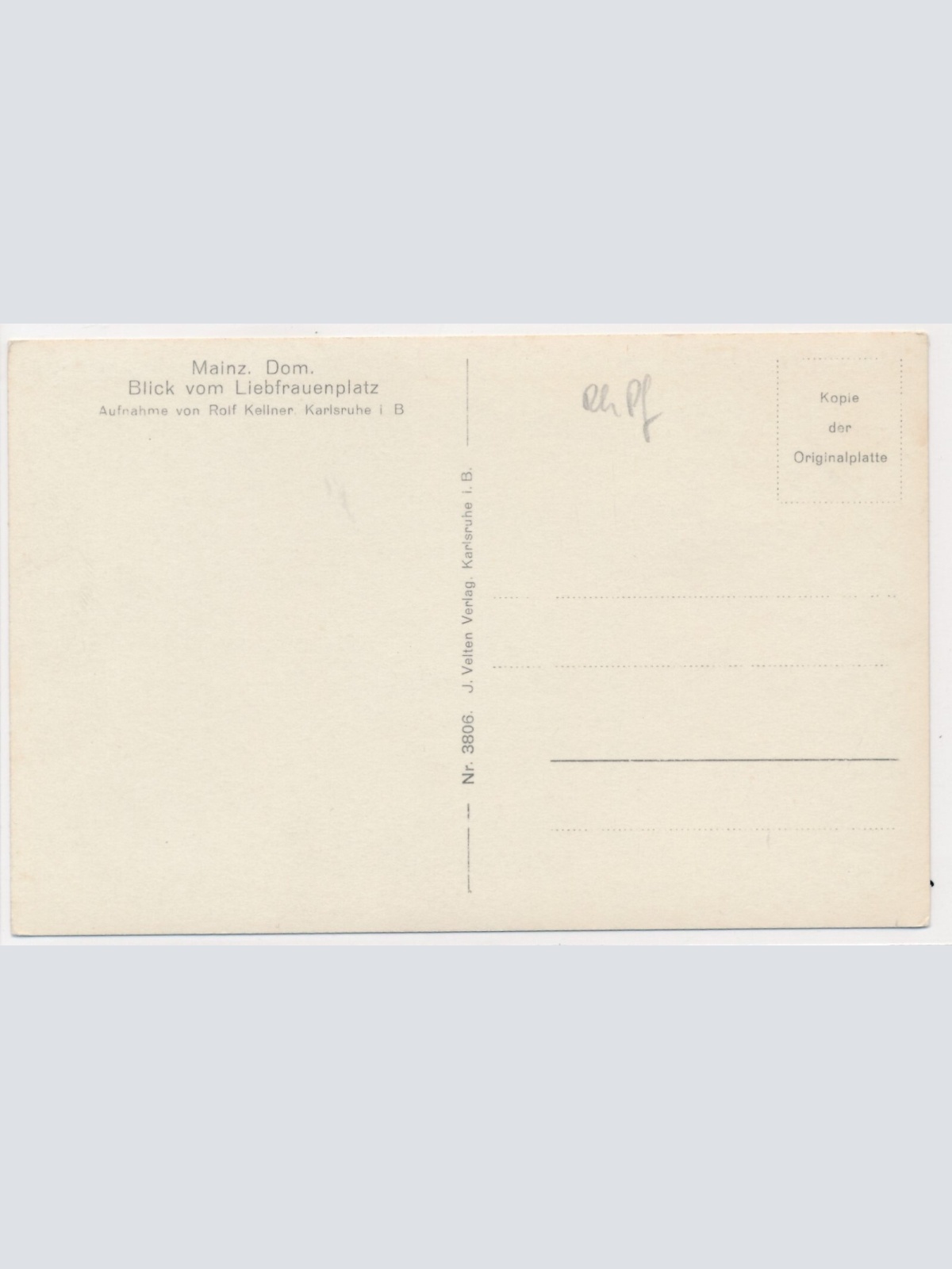 AK, Mainz, Rheinland-Pfalz, Ansichtskarte (S3634)