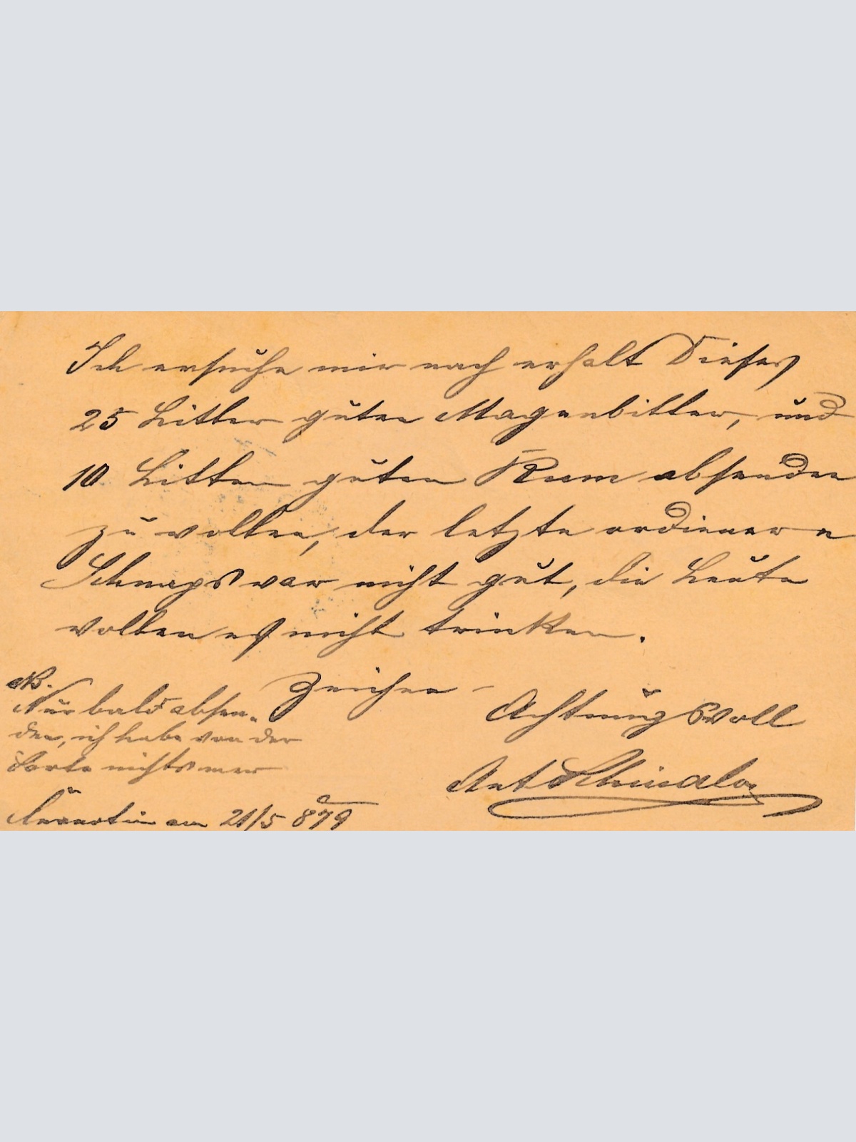 2 Kreuzer - Ganzsachen - Karte 1879 aus Mähr. Weisskirchen (13577)