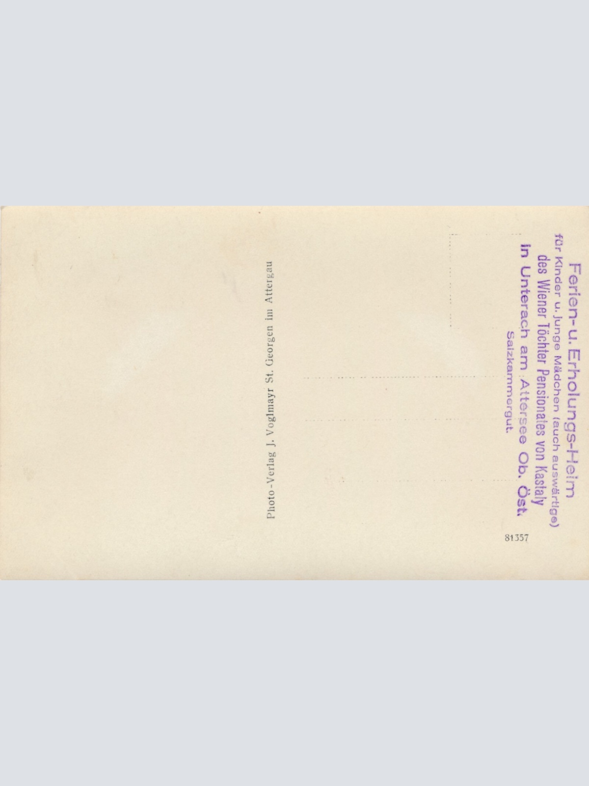 AK, Unterrach am Attersee, Oberösterreich, Ansichtskarte (S3655)