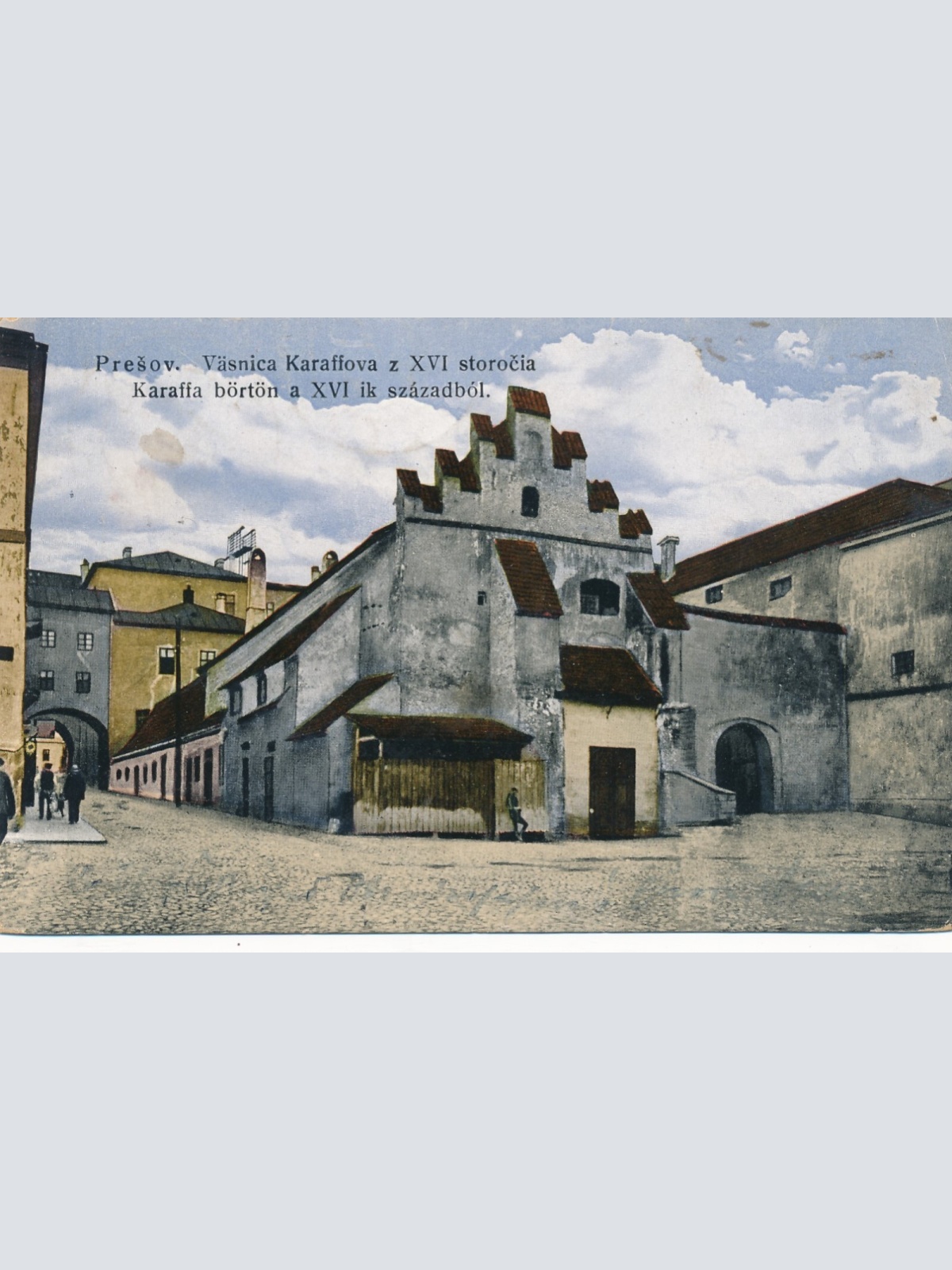 AK aus Presov Väsnica Karaffova Tschechoslowakei Ansichtskarte (13211)