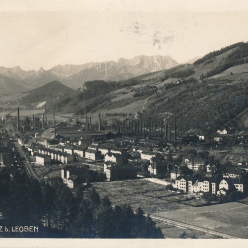 AK aus Donawitz bei Leoben Steiermark Ansichtskarte (13731)