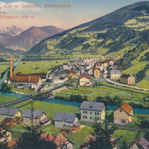 AK aus Selztal Steiermark Ansichtskarte (13738)