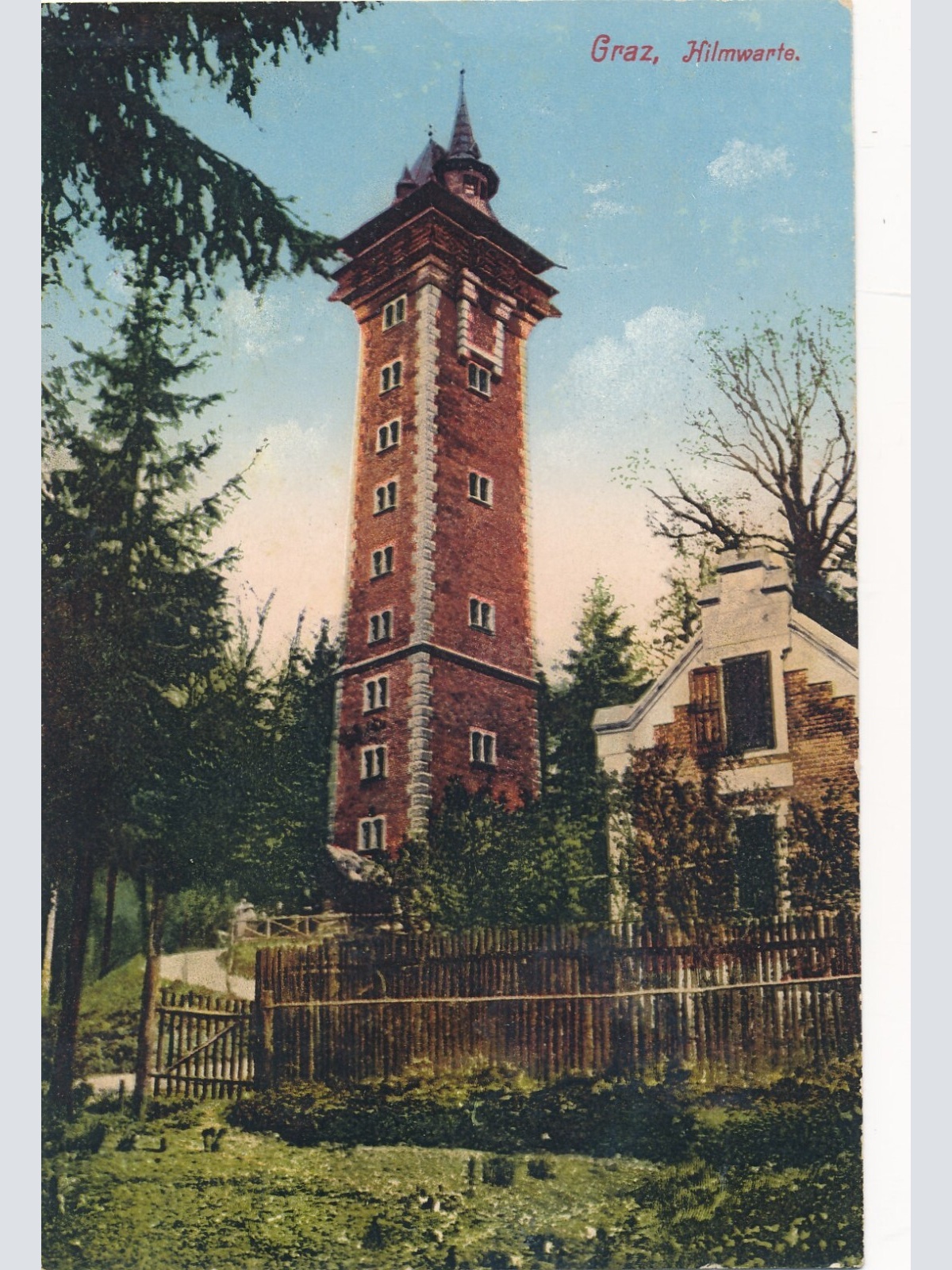 AK aus Graz mit Hilmwarte Steiermark Ansichtskarte (13739)