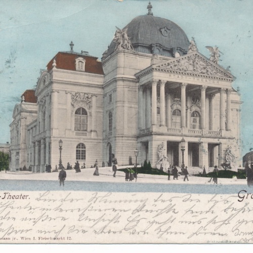 AK aus Graz Stadt - Theater Steiermark Ansichtskarte (13729)