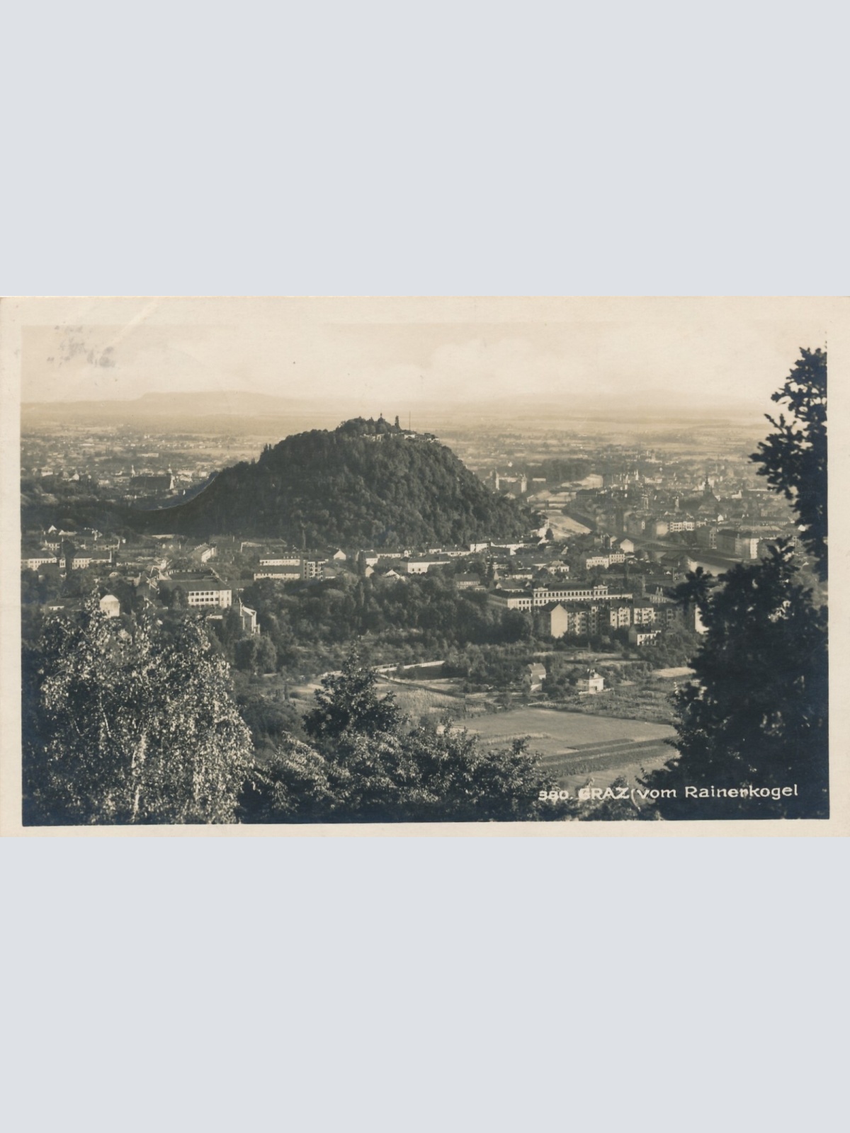 AK aus Graz vom Rainerkogel Steiermark Ansichtskarte (13716)