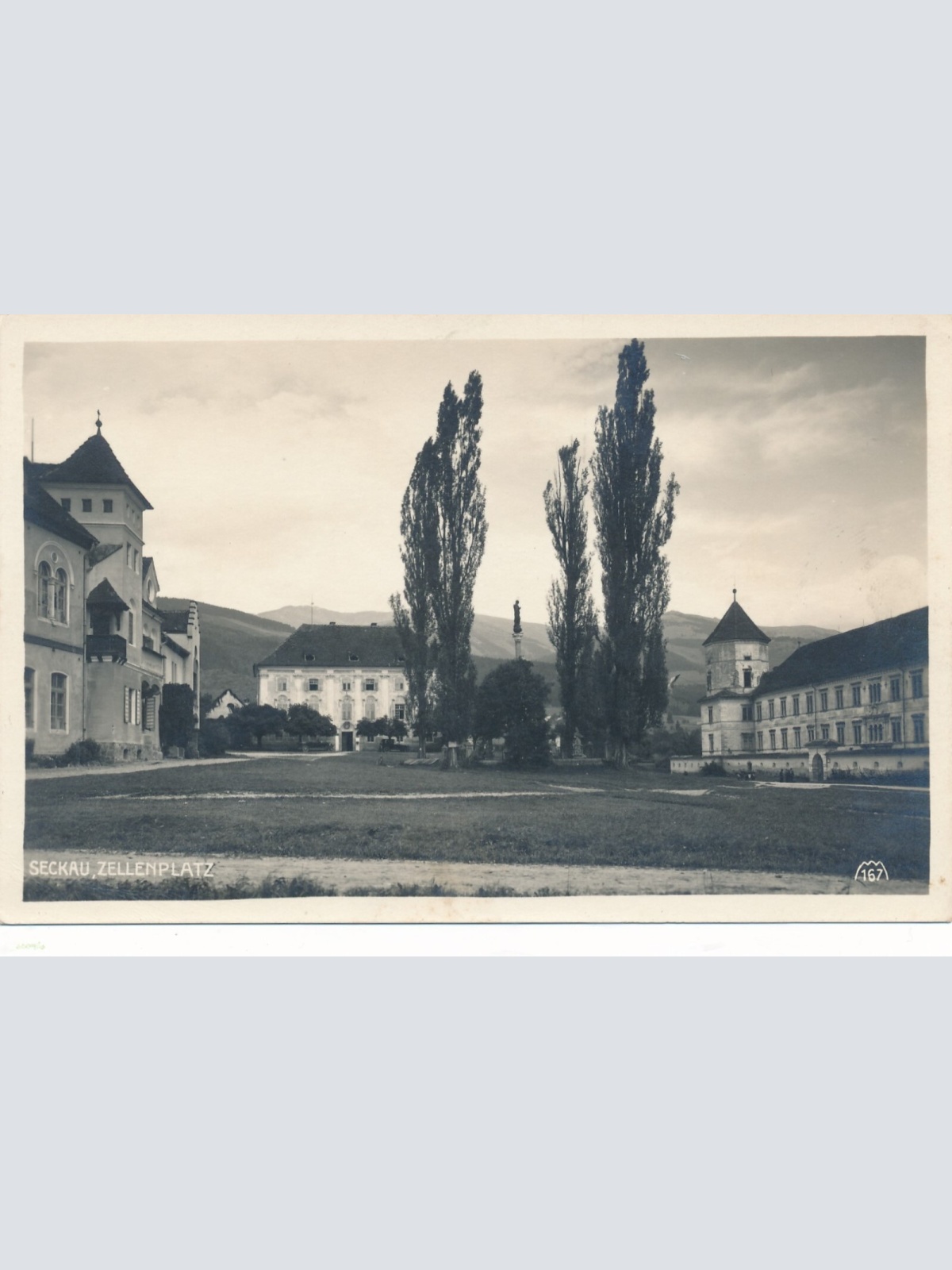 AK aus Seckau Zellenplatz Steiermark Ansichtskarte (13744)