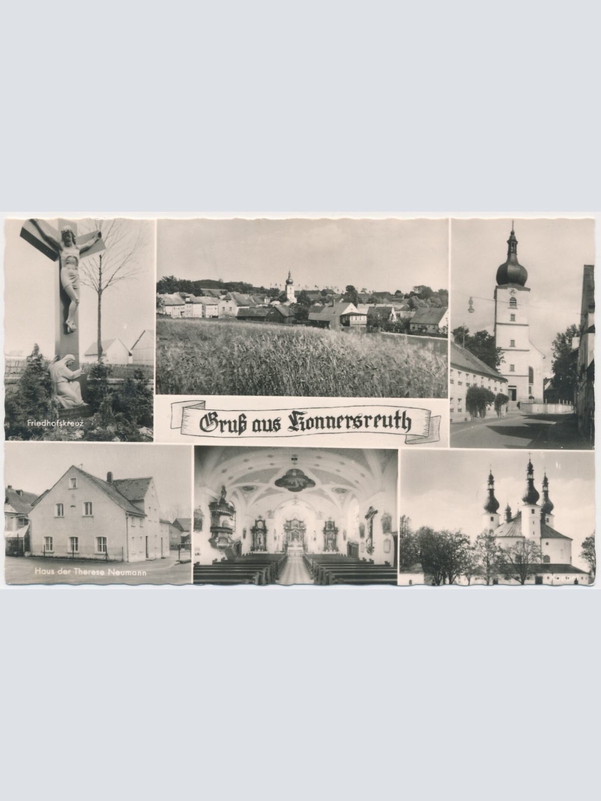 AK, Gruß aus Konnersreuth, Bayern, Ansichtskarte (S3732)