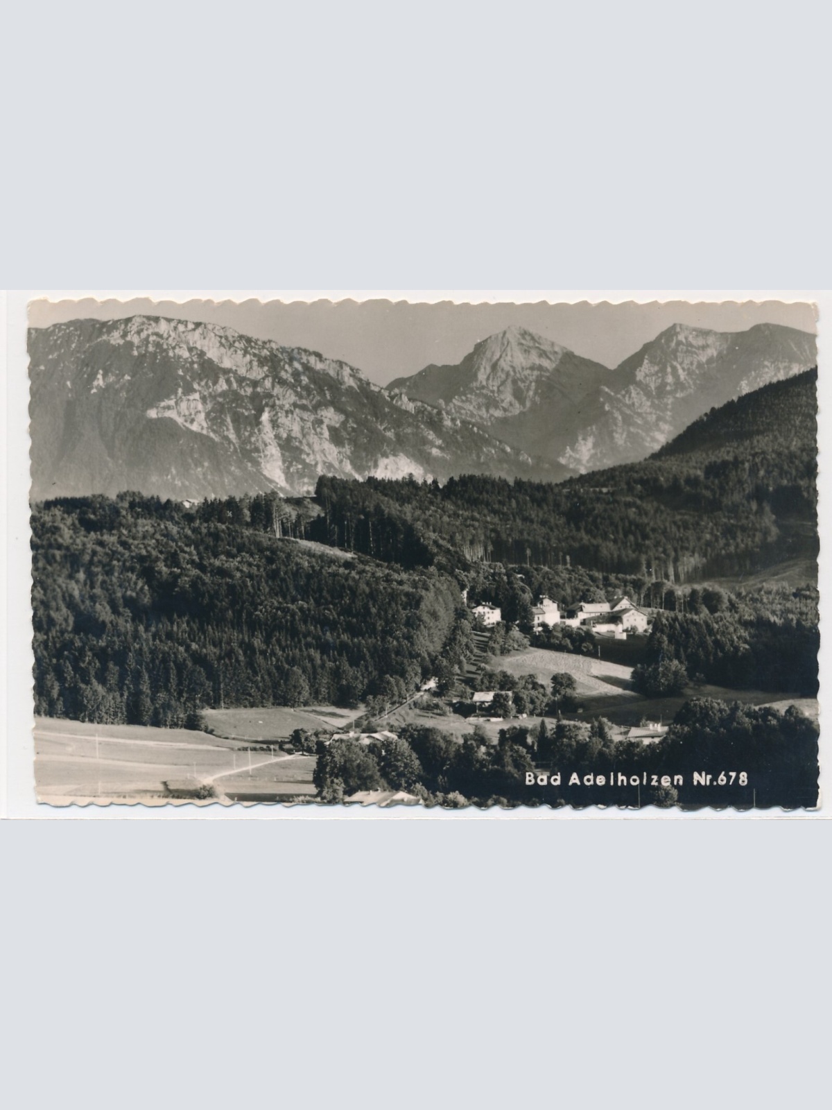 AK, Bad Adelholzen Nr. 678, Bayern, Ansichtskarte (S3717)