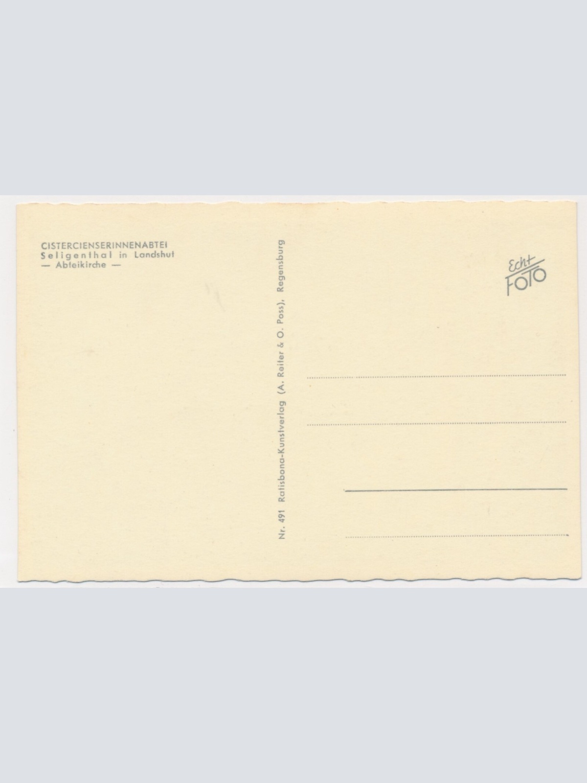 AK, Landshut, Bayern, Ansichtskarte (S3702)