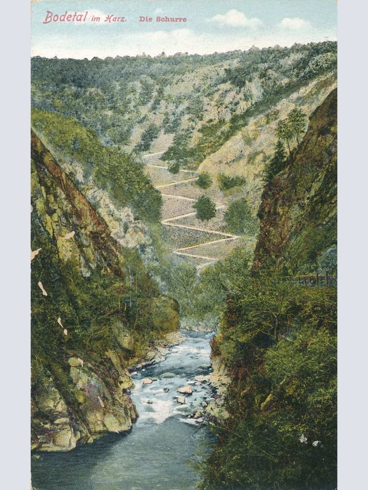 AK, Bodetal im Harz, Sachsen-Anhalt, Ansichtskarte (S3700)