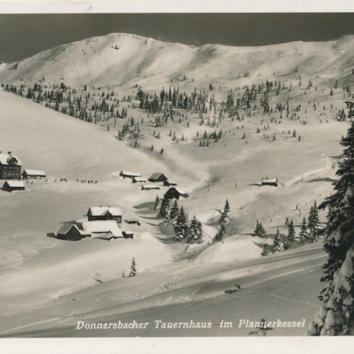 AK, Donnersbacher Tauernhaus im Plannerkessel, Steiermark (S3496)