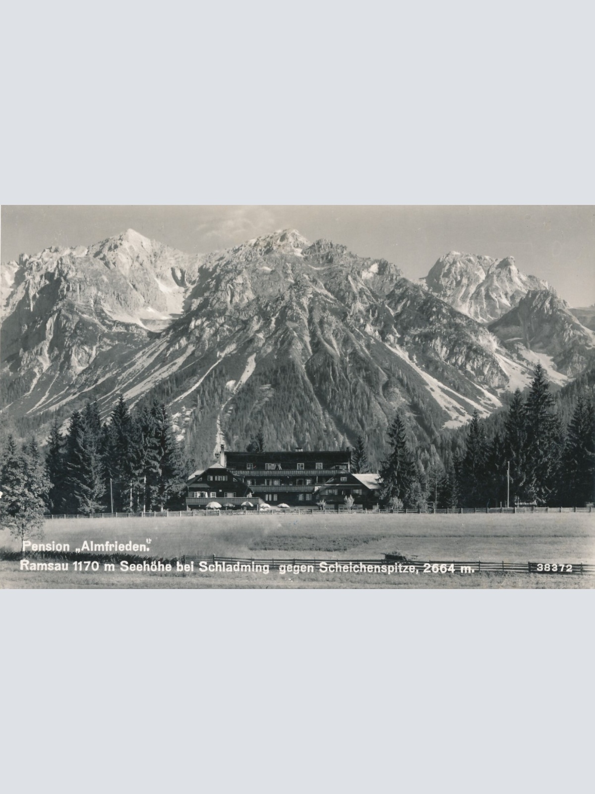 AK, Pension Almfrieden, Ramsau, Steiermark (S3497)