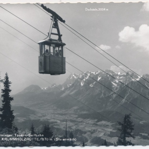 AK, Seilbahn, Haus, Steiermark (S3480)