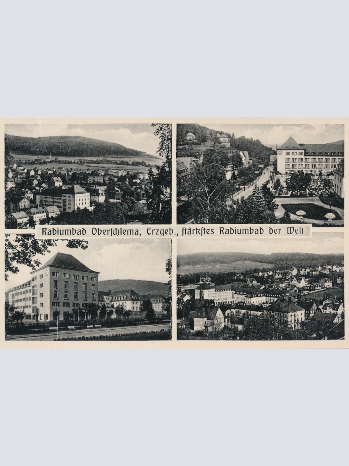 AK, Radiumbad Oberschlema, Sachsen (S3573)