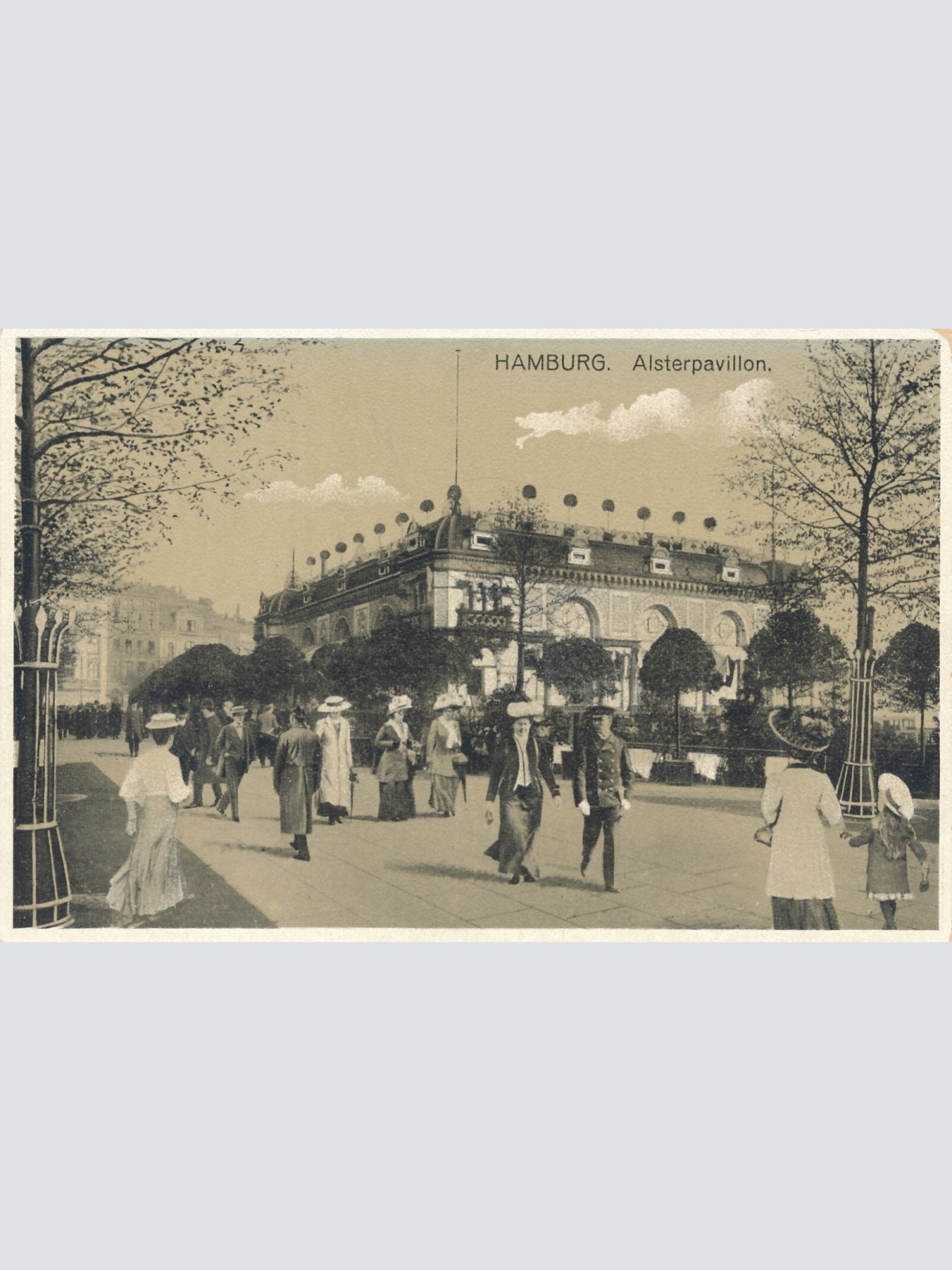 AK, Hamburg, Alsterpavillon (S3566)