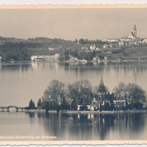 AK, Insel Litzlberg, Kammer-Schörfling am Attersee, Oberösterreich (S3513)