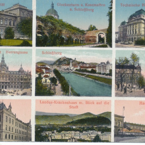 AK aus Graz Mehrbildkarte Steiermark Ansichtskarte (13712)