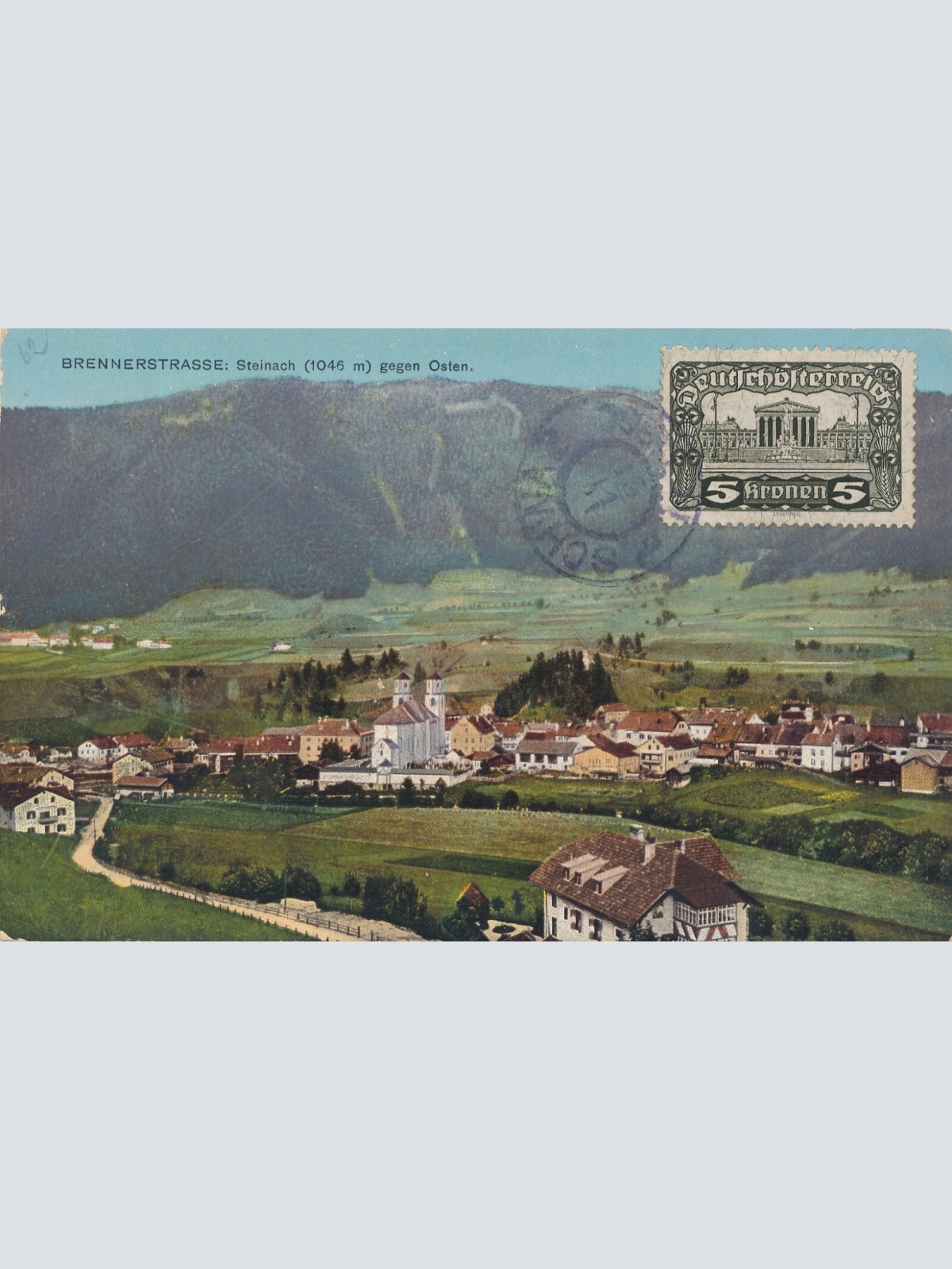 AK, Brennerstraße Steinach, Tirol (S3529)