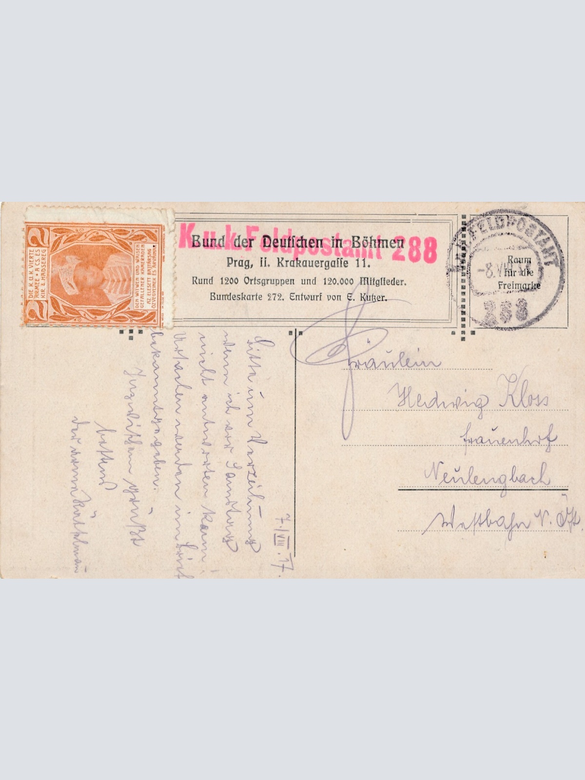 AK, P. K. Rosegger, Die Zuflucht der Sünder (S3531)