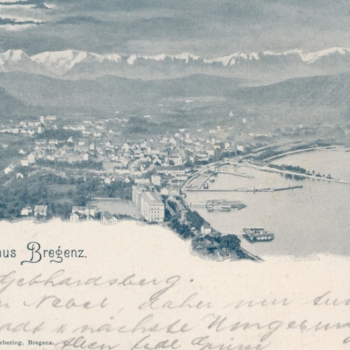 AK, Gruß aus Bregenz, Vorarlberg (S3534)