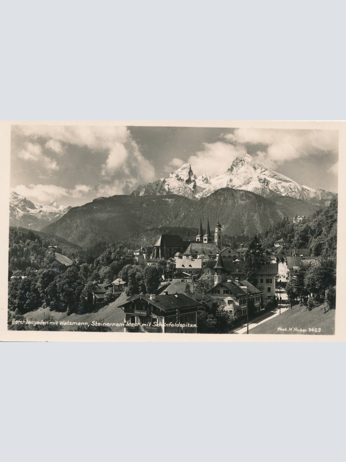 AK, Berchtesgaden, Bayern, Ansichtskarte (S3787)