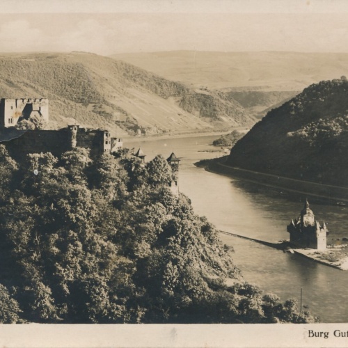 AK, Kaub, Rheinland-Pfalz, Ansichtskarte (S3813)