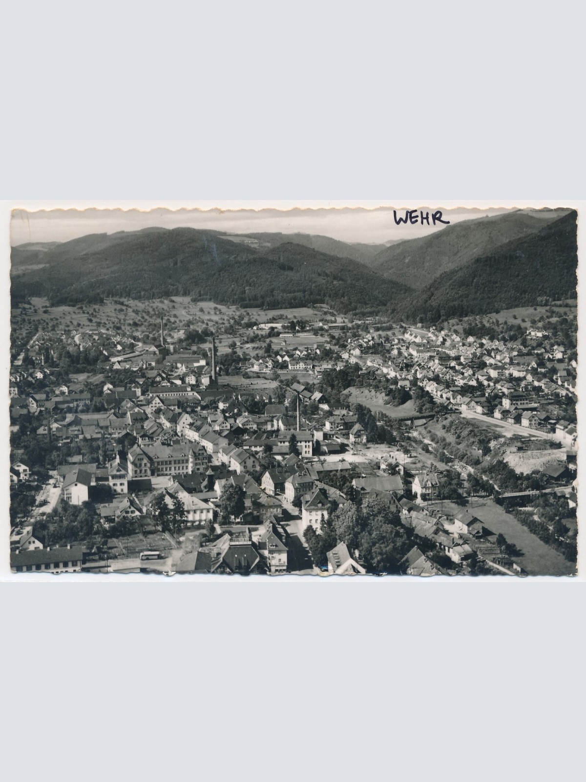 AK, Wehr, Baden-Württemberg, Ansichtskarte (S3820)