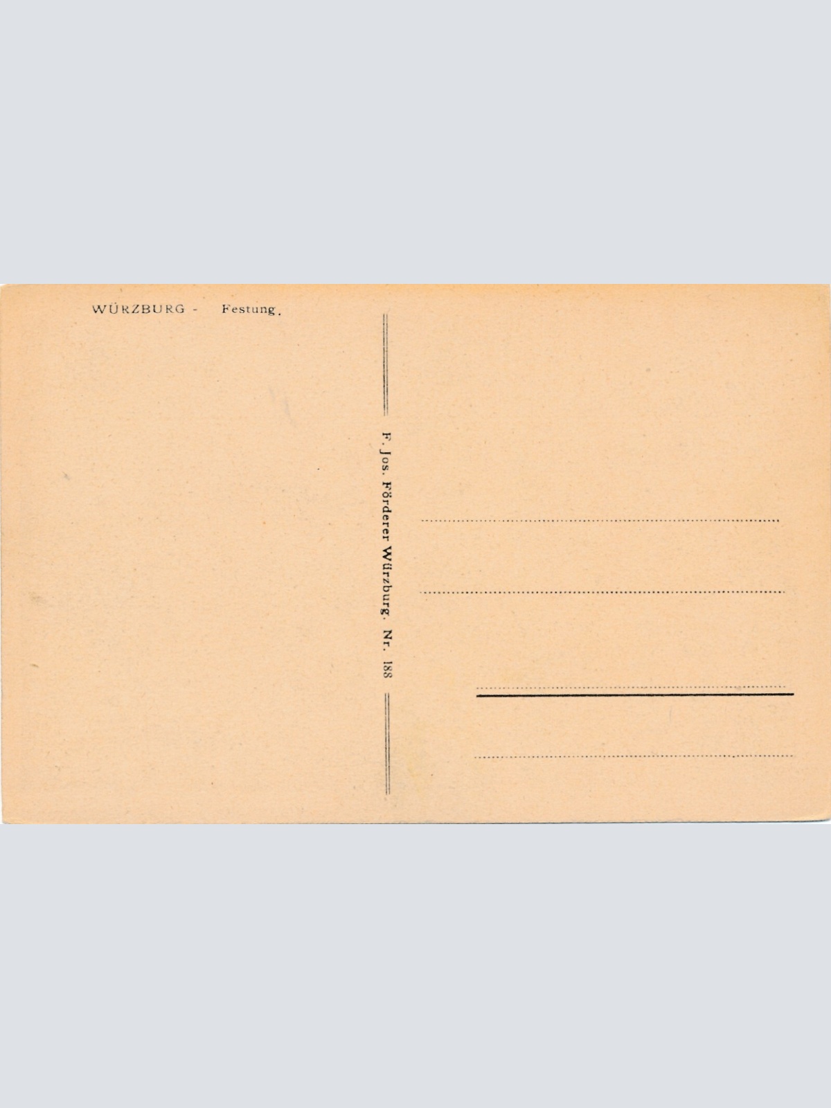 AK, Würzburg, Bayern, Ansichtskarte (S3835)