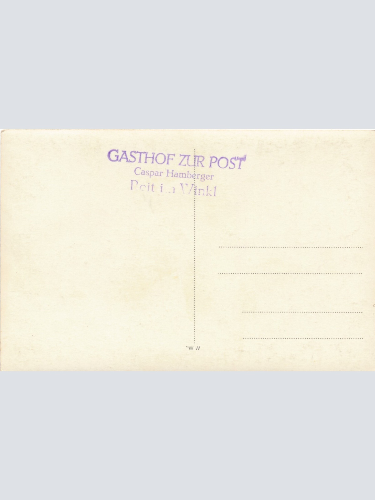 AK, Reit im Winkl, Bayern, Ansichtskarte (S3841)