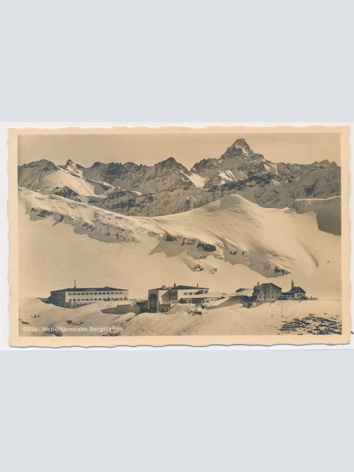 AK, Nebelhornbahn, Oberstdorf, Bayern, Ansichtskarte (S3845)