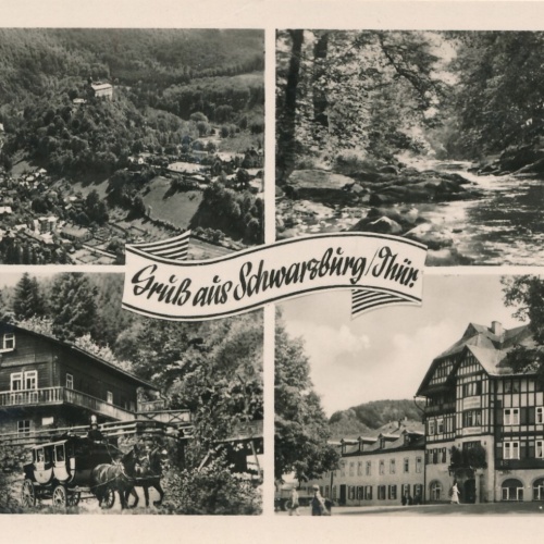 AK, Schwarzburg, Thüringen, Ansichtskarte (S3851)
