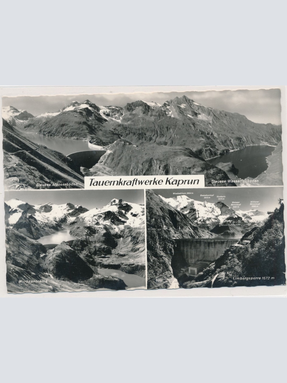 AK, Kaprun, Salzburg, Ansichtskarte (S3887)