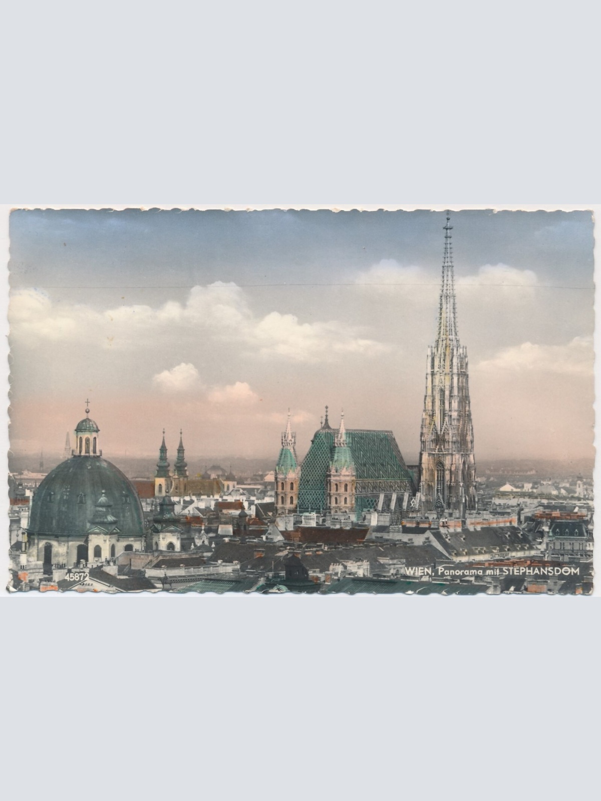 AK, Wien, Panorama, Ansichtskarte (S3890)