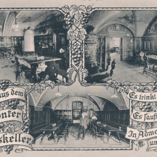 AK aus Admont mit Stiftskeller Innerem Steiermark Ansichtskarte (13812)