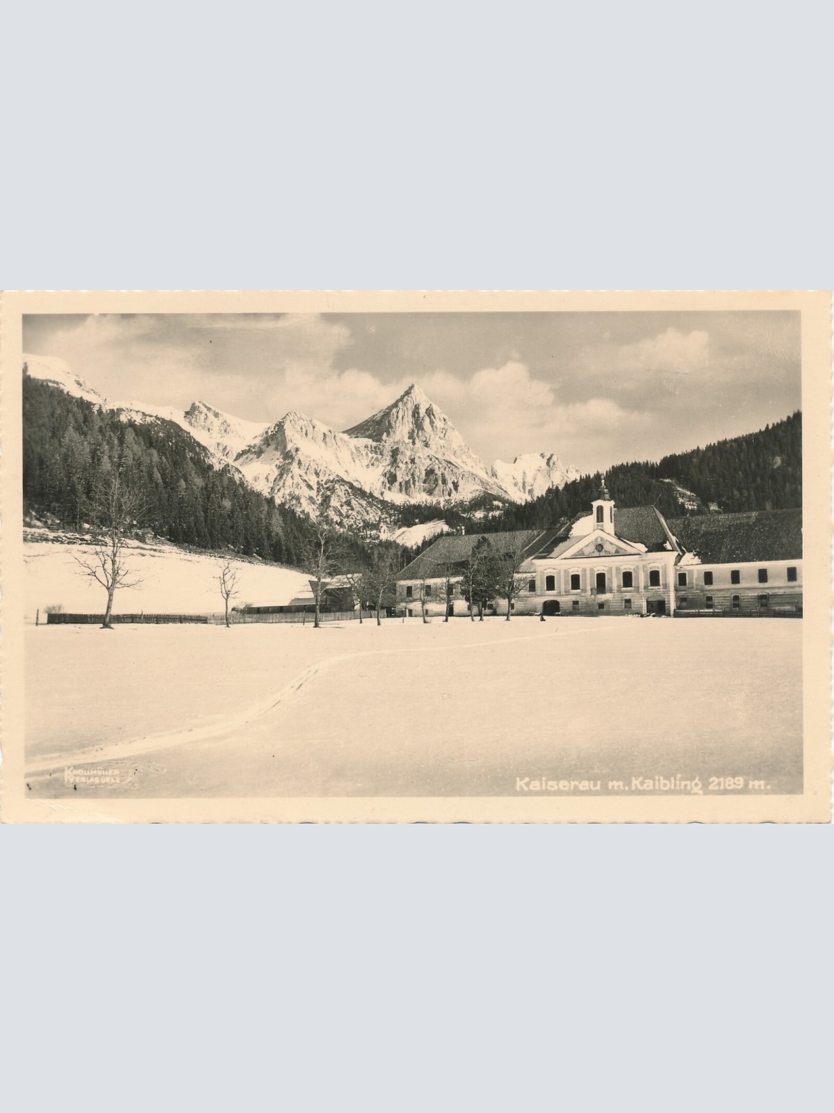 AK aus Kaiserau m. Kaibling Steiermark Ansichtskarte (13831)