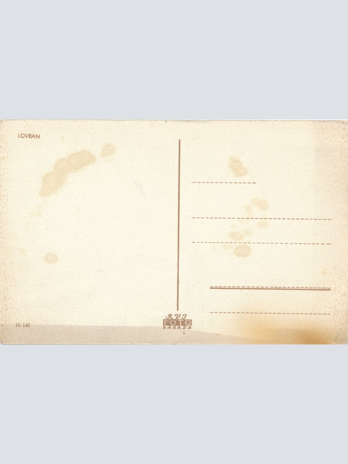 AK, Lovran, Kroatien, Ansichtskarte (S3905)