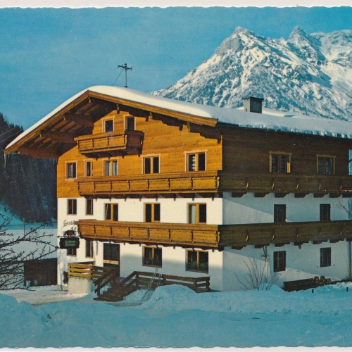 AK, Gasthaus Seerose, St. Ulrich am Pillersee, Tirol, Ansichtskarte (S3915)