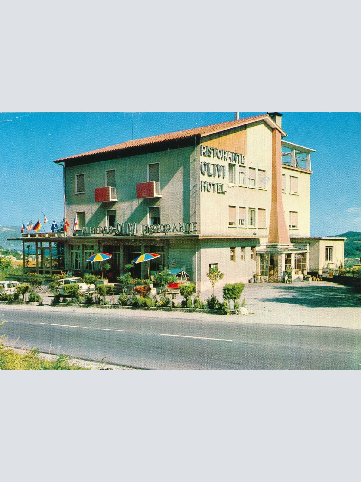 AK, Salò del Garda, Italien, Hotel Olivi, Ansichtskarte (S3916)
