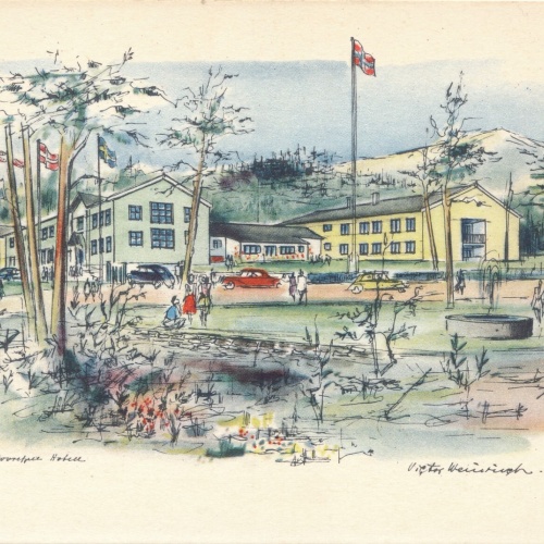 AK, Dombås, Norwegen, Ansichtskarte (S3928)