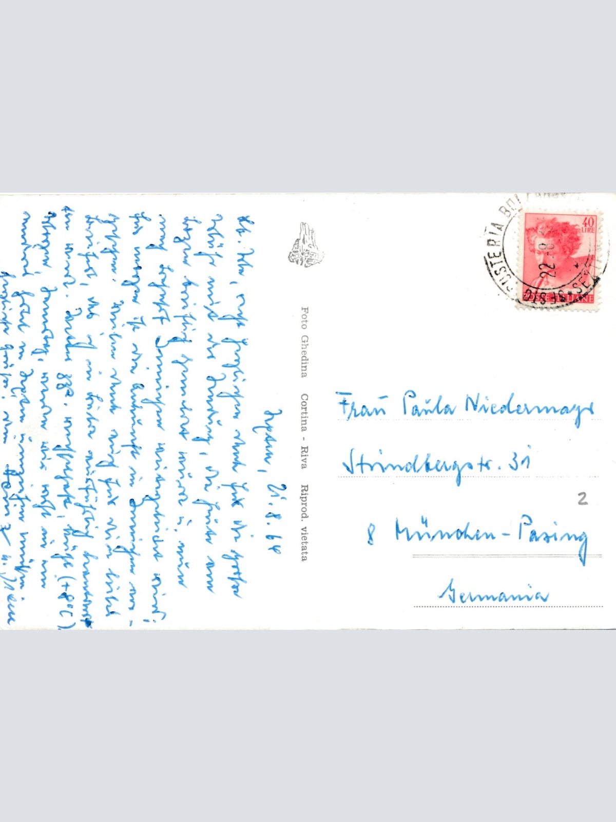 AK, Pustertal, Italien, Ansichtskarte (S3951)