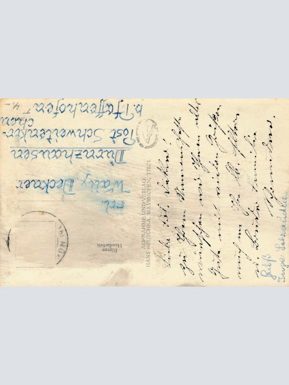 AK, Mayrhofen, Tirol, Ansichtskarte (S3952)