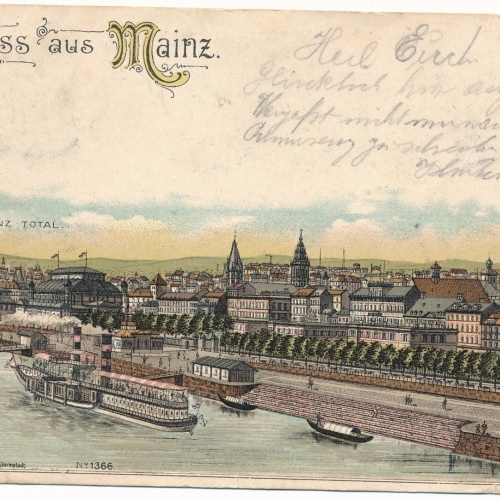 AK, Mainz, Rheinland-Pfalz, Ansichtskarte (S3971)