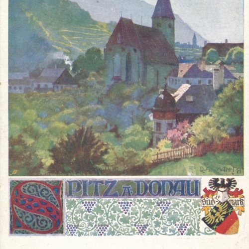 AK, Spitz, Niederösterreich, Ansichtskarte (S3985)