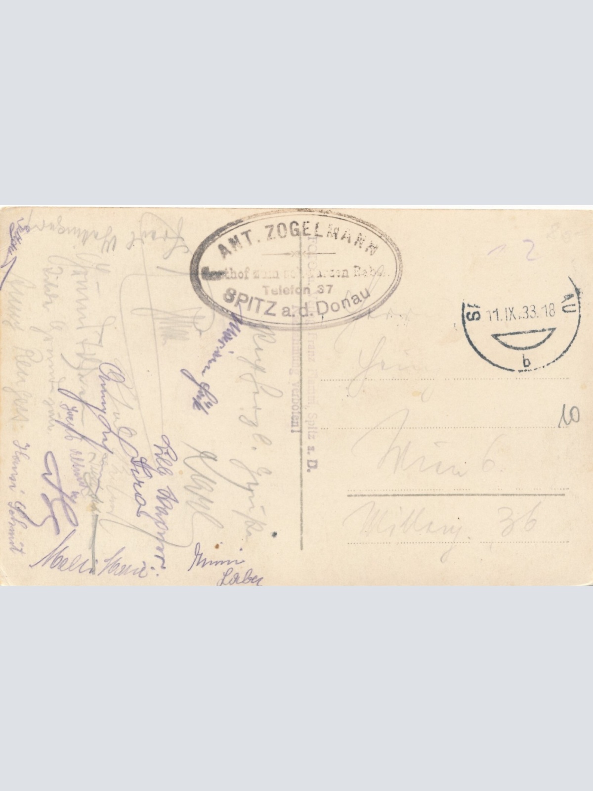 AK, Spitz, Niederösterreich, Ansichtskarte (S4007)