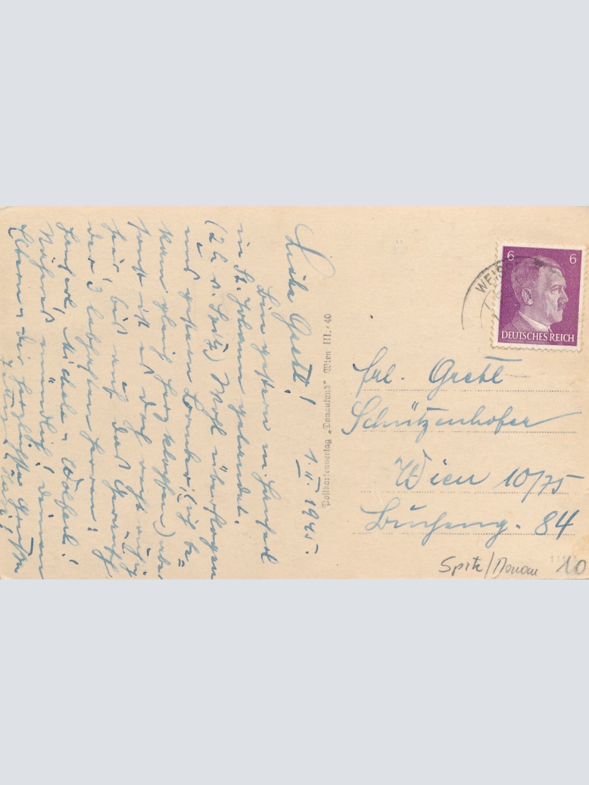 AK, Spitz, Niederösterreich, Ansichtskarte (S4020)