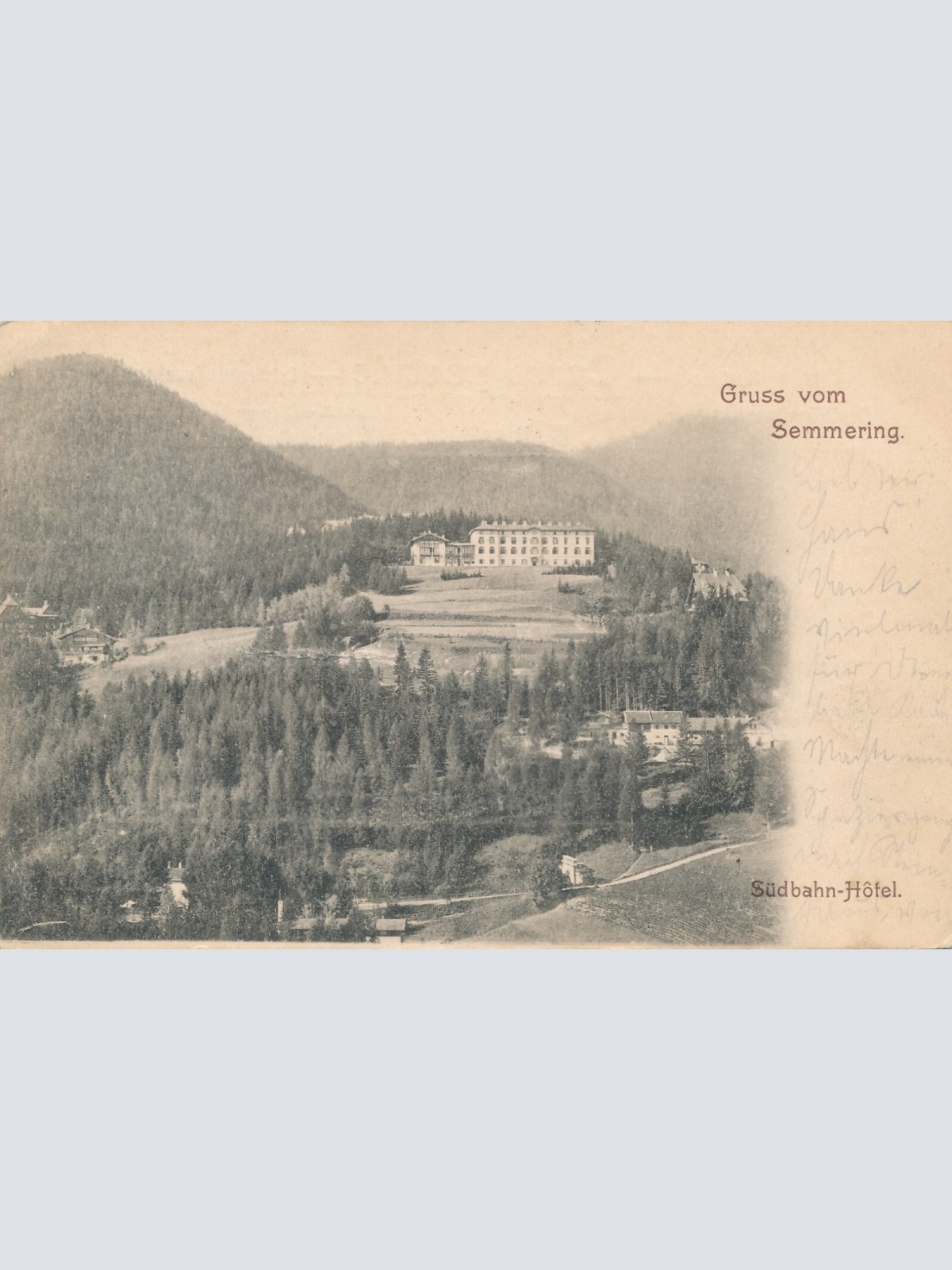 AK, Semmering, Südbahn-Hotel, Niederösterreich, Ansichtskarte (S4042)