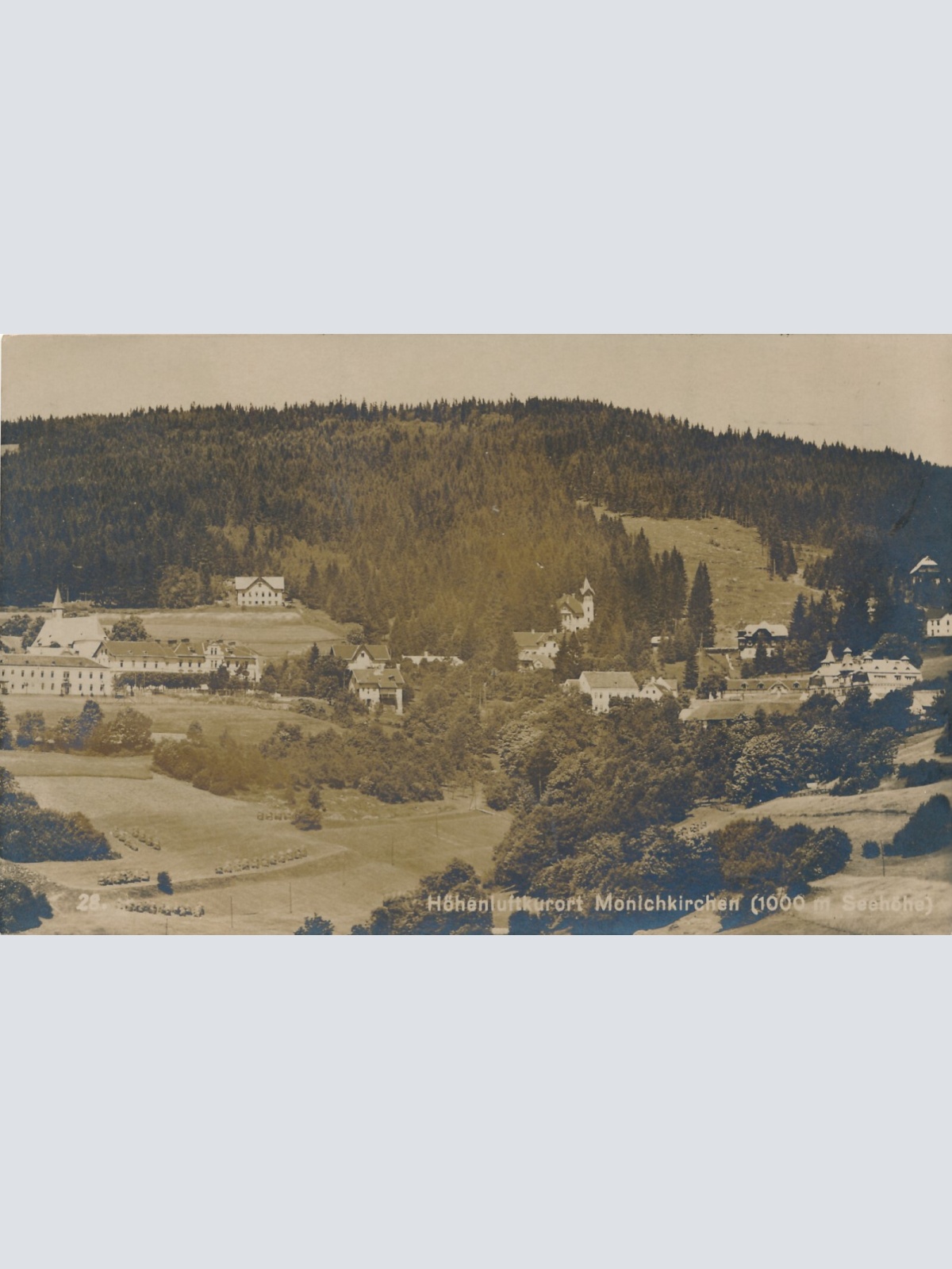 AK, Mönichkirchen, Niederösterreich, Ansichtskarte (S4062)